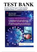 Test bank For Huether and McCances Understanding Pathophysiology, Canadian Edition 2nd Edition ISBN 9780323778848 Chapter 1-42 | Complete Guide