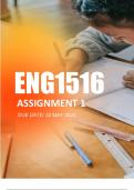 ENG1516 Assignment 1 Due 22 May 2024