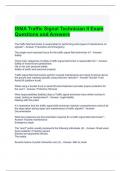 ISMA Traffic Signal Technician II Exam Questions and Answers- Graded A