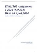 ENG1502 Assignment 1 2024 (638394) - DUE 18 April 2024