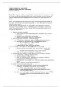 Study Outline for Econ S10b Midterm Exam Harvard University, Summer School