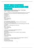 MGMT 3850 CHAPTER 8 HOMEWORK QUESTIONS AND ANSWERS