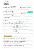 Matric IEB Physical Sciences Kinematics Notes