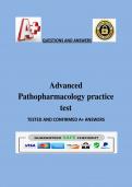 Advanced Pathopharmacology practice test