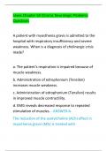 Lewis Chapter 58 Chronic Neurologic Problems  Questions 