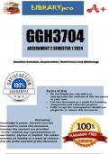 GGH3704 Assignment 2 2024 - DUE 14 April 2024