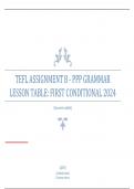 TEFL Assignment B - PPP Grammar Lesson Table First Conditional 2024.pdf