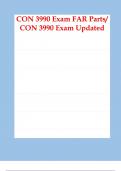 CON 3990 Exam FAR Parts CON 3990 Exam Updated CON 3990 Exam CON 3990 Exam Updated