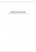 samenvatting marktonderzoek hoofdstuk 1, 2, 3, 4.1, 4.2, 5.1, 5.3, 5.6