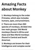 "Discovering the Wonders: Astonishing Insights into the Fascinating World of Monkeys"