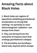 "Into the Abyss: Exploring the Mysteries of Black Holes"