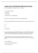 Lindsey Jones J Test Questions With Correct Answers 