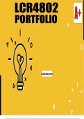 LCR4802 PORTFOLIO semester 1 2024(WRITTEN)-Medical Law