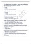 CHES EXAM AREA 3 (IMPLEMENT HEALTH ED/PROMOTION) REVIEW QUESTIONS AND ANSWERS #9