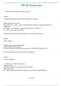 NR 283  (Latest 2024 / 2025) Endocrine  Questions & Answers with rationales 