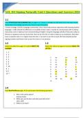 ASL 101 Signing Naturally Unit 1 Questions and Answers 2024