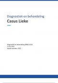 Diagnostiek en behandeling - Casus Lieke