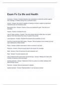 Exam Fx Ca life and Health Questions and Answers 2024