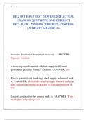 DEX IOT DAY 5 TEST NEWEST 2024 ACTUAL EXAM 200 QUESTIONS AND CORRECT DETAILED ANSWERS (VERIFIED ANSWERS) |ALREADY GRADED A+ 