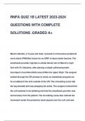 RNFA QUIZ 1B LATEST 2023-2024  QUESTIONS WITH COMPLETE  SOLUTIONS .GRADED A+