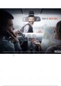 Analyzing the Visual elements of a Distracted Driving Advertisement "Think of both sides"