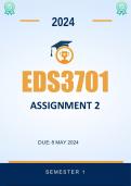 EDS3701 Assignment 2 Semester 1 2024