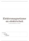 Samenvatting elektromagentisme en elektriciteit (SEM 2)