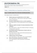 Solution Manual For Business Ethics Best Practices for Designing and Managing Ethical Organizations 3th Edition by Denis Collins; Patricia Kanashiro Chapter 1-13