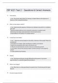 EDF 6221 Test 2  Questions  Correct Answers