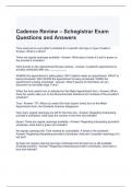 Cadence Review – Schegistrar Exam Questions and Answers 2024