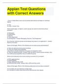 Appian Test Questions with Correct Answers