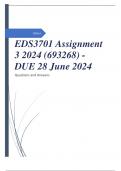 EDS3701 Assignment 3 2024 (693268) - DUE 28 June 2024