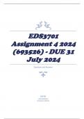 EDS3701 Assignment 4 2024 (693526) - DUE 31 July 2024