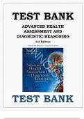 Test Bank for Advanced Health Assessment and Diagnostic Reasoning 3rd Edition by Jacqueline Rhoads 