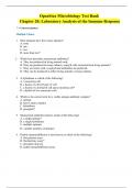 OpenStax Microbiology Test Bank Chapter 20: Laboratory Analysis of the Immune Response