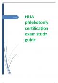 NHA phlebotomy certification exam study guide