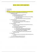 BIO 252 - EXAM 1 STUDY GUIDE-PART 1