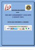 RSE 4801 ASSIGNMENT 3 DUE DATE 2 AUGUST 2023