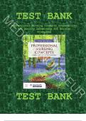 Test Bank for Professional Nursing Concepts Competencies for Quality Leadership 5th Edition by Anita Finkelman 