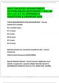 NAVY ENLISTED ADVANCEMENT SYSTEM (NEAS) BUPERSINST 1430.16F CH 1,2,3 ,6,7,12, APPENDIX A QUESTIONS & ANSWERS 2024