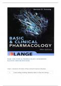 BASIC AND CLINICAL PHARMACOLOGY 14TH EDITION KATZUNG TREVOR TEST BANK