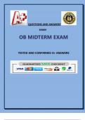 OB MIDTERM EXAM