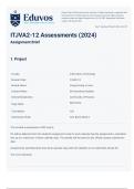 ITJVA2-12 Assessments 2024 Assignment Brief