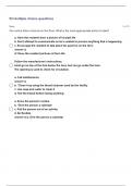 Illinois CNA State exam D with correct answers