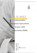 LJU4802 Assignment 02 Answers Semester 1 2024