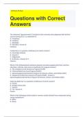 CDR Mock RD Exam Questions with Correct Answers