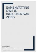 Volledige samenvatting OWE 8 afgerond met een 7,2