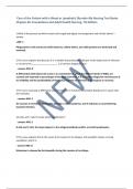  Care of the Patient with a Blood or Lymphatic Disorder My Nursing Test Banks Chapter 46: Foundations and Adult Health Nursing, 7th Edition