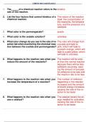 CHEM 103 LAB EXAM 2 2024/LATEST UPDATE WITH VERIFIED ANSWERS/GRADED A+