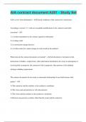 AIA contract document A201 - Study Set